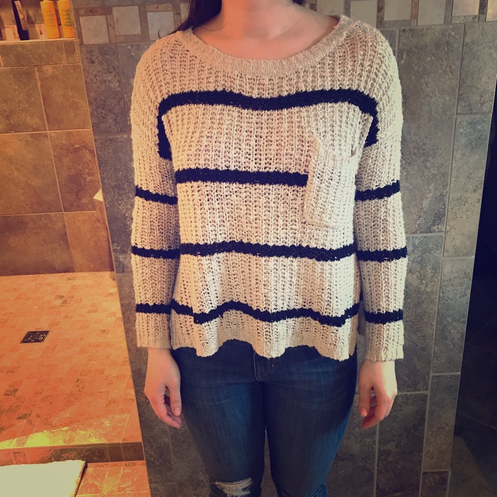Striped sweater